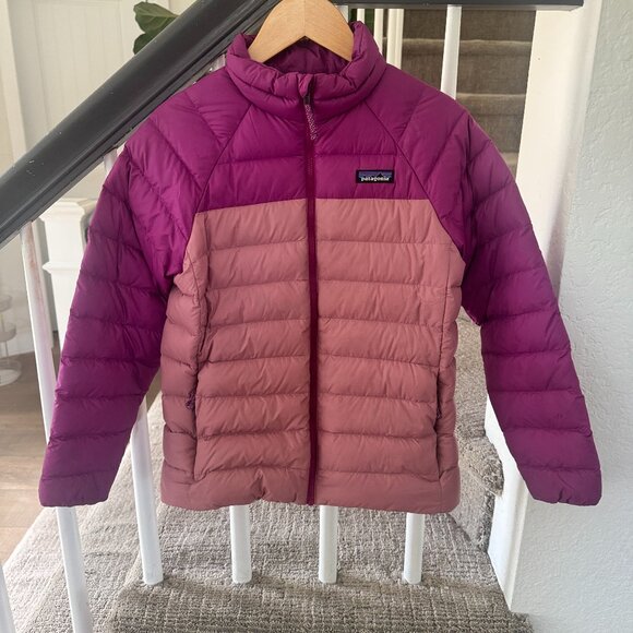 Girls Patagonia Down Jacket - Picture 2 of 9
